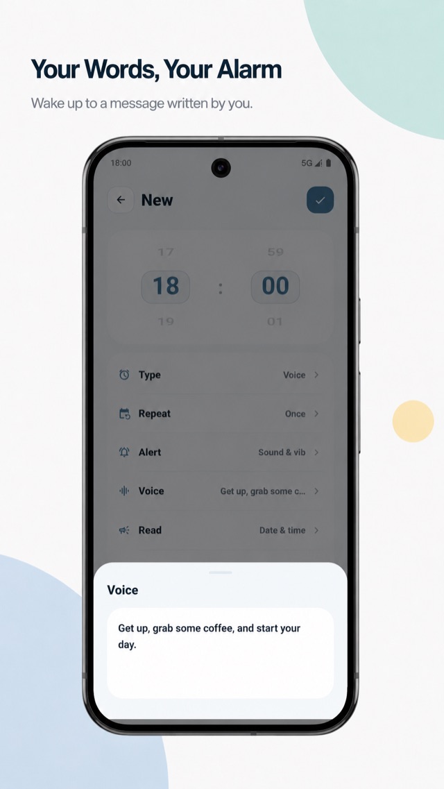 Voice alarm